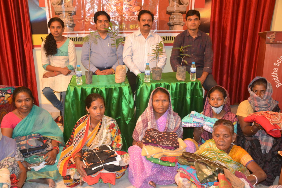 Cloth / Blanket  Distribution by Lord Gautam Buddha Trust 
